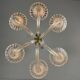 Venetian chandelier in murano glass by seguso circa 1950