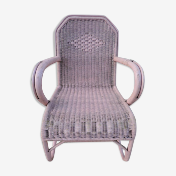 Fauteuil en rotin 1930