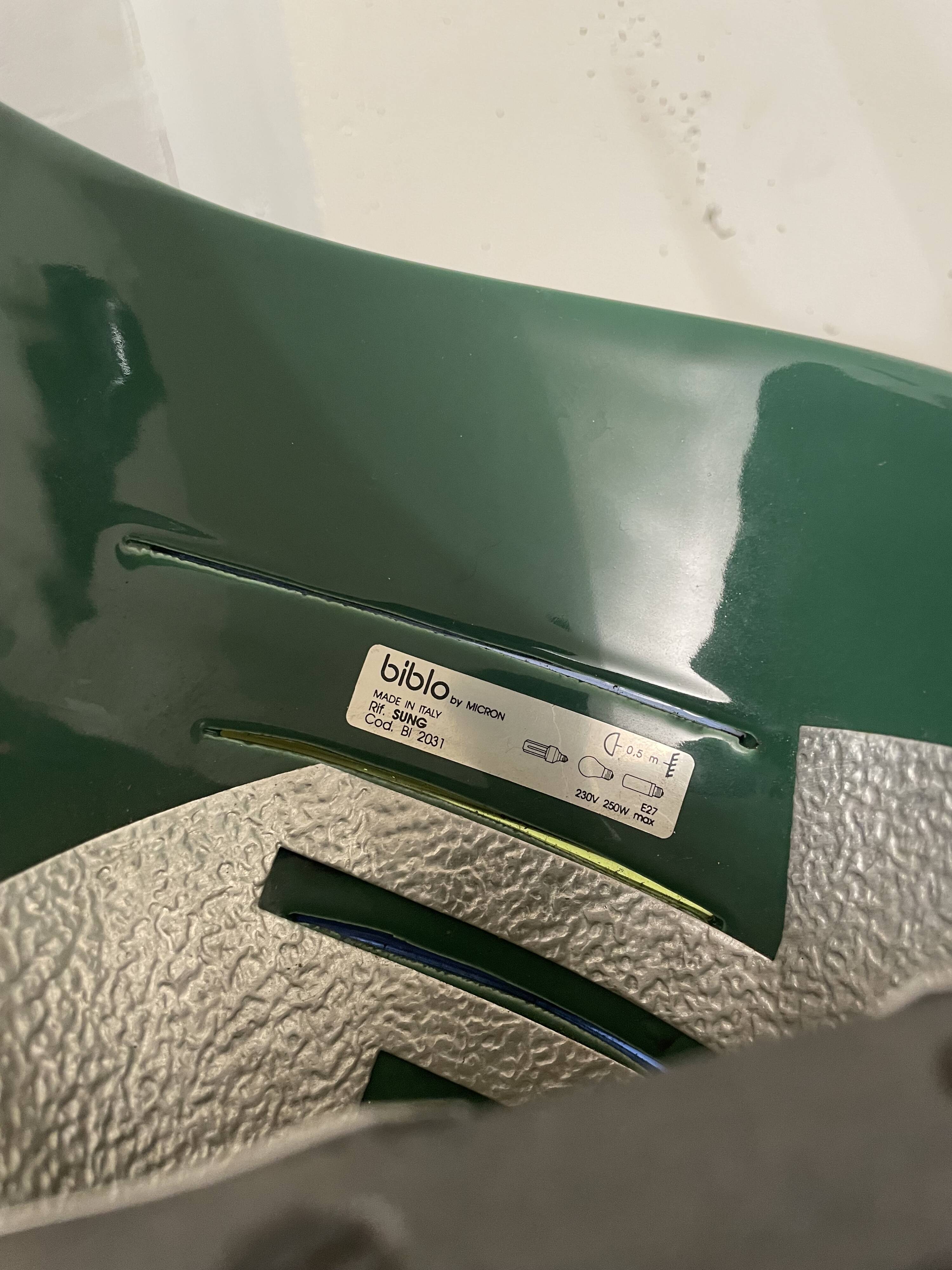 Pair of Micron illuminazione wall lights, 1980