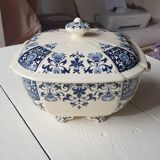 Iron Earth tureen earthenware from Gien model Ibis