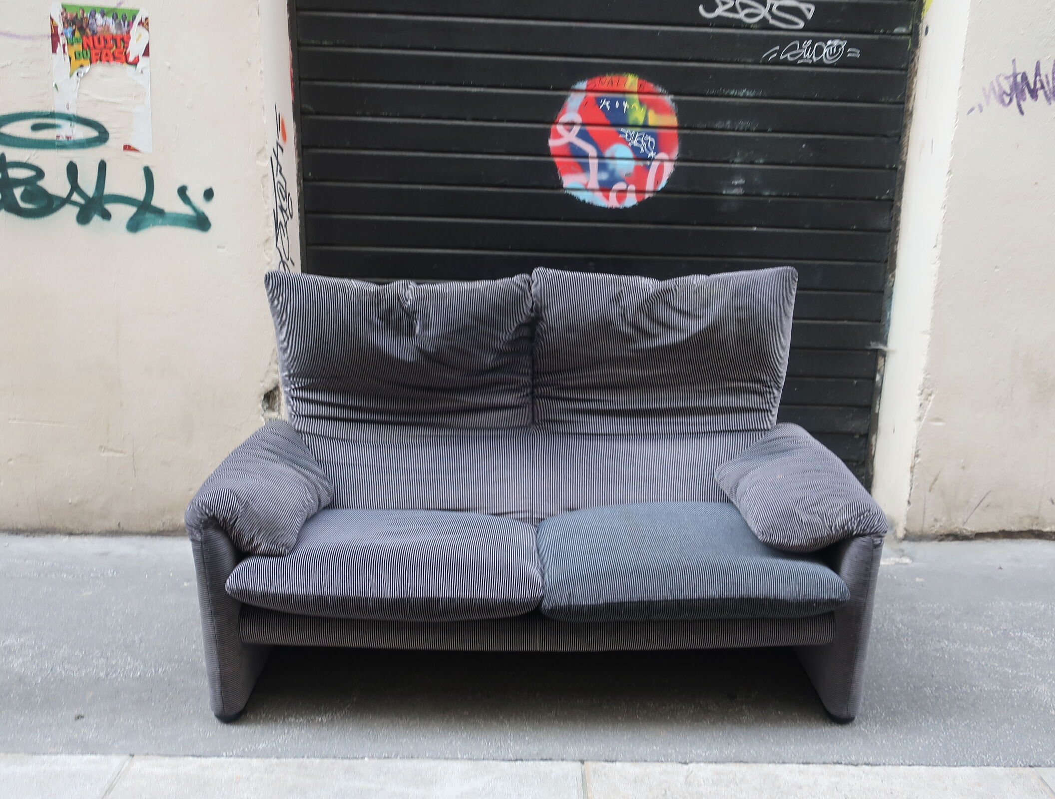 Canapé Maralunga par Vico Magistretti pour Cassina années 80