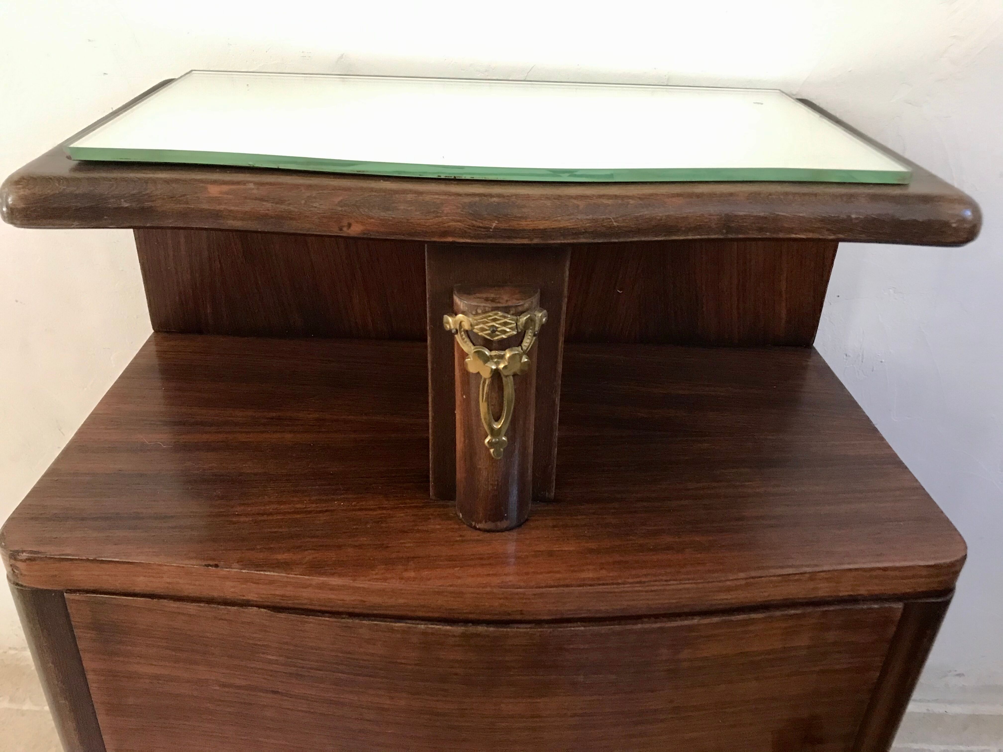 Art deco bedside pair