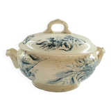 Old earthenware soup tureen