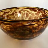 Cut centerpiece macchia turtle Italian design Murano 1960