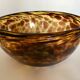 Cut centerpiece macchia turtle Italian design Murano 1960