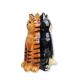 Cat cookie jar, ceramic cookie jar three vintage cats
