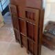 Foldable wooden shelf