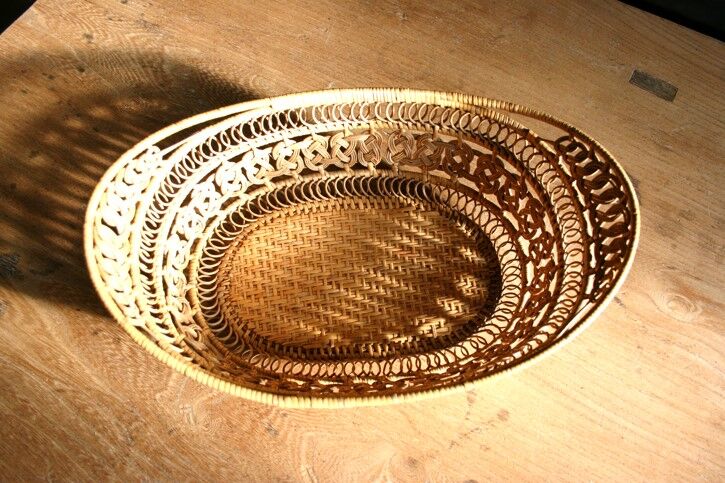 Basket, rattan basket