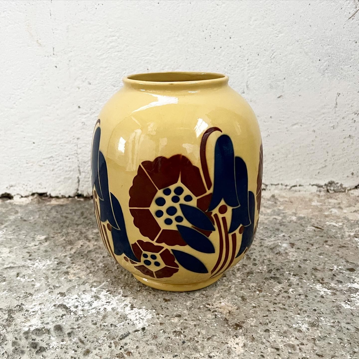 Art Deco Vase Badonviller Galerie Lafayette