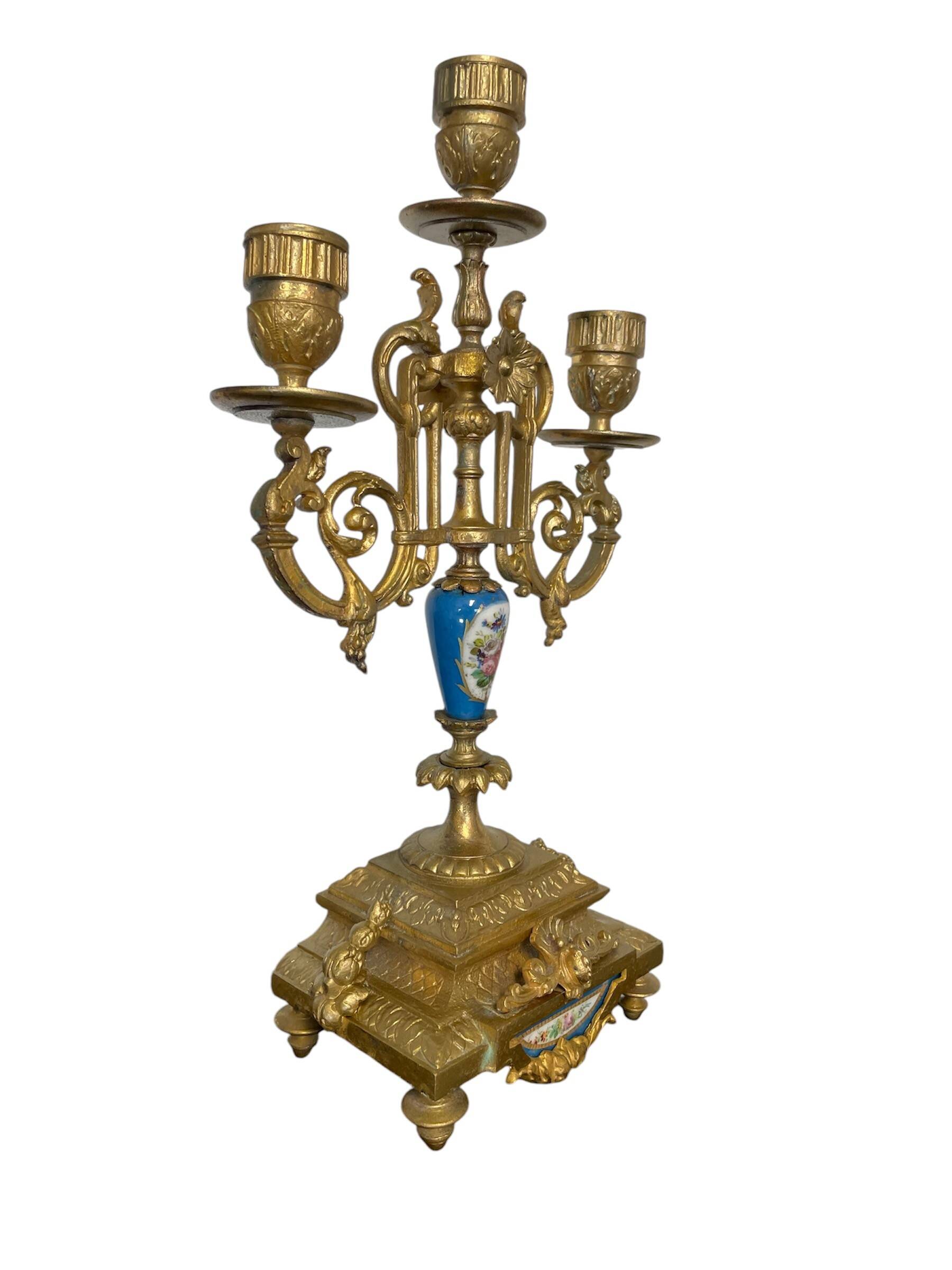 Chandelier / Candelabra Napoleon III style