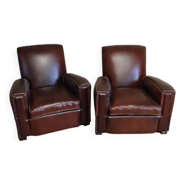Fauteuils club année 1950