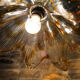 Murano glass pendant lamp 70s