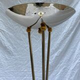 Italian stainless steel lamp - 1980