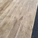 Large extendable farmhouse dining table stripped in solid oak 200-300cm