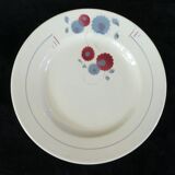 6 Digoin Badonviller Dessert Plates.... Micheline model