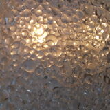 Very large pair of bubble glass ceiling lights by Staff 1960-70