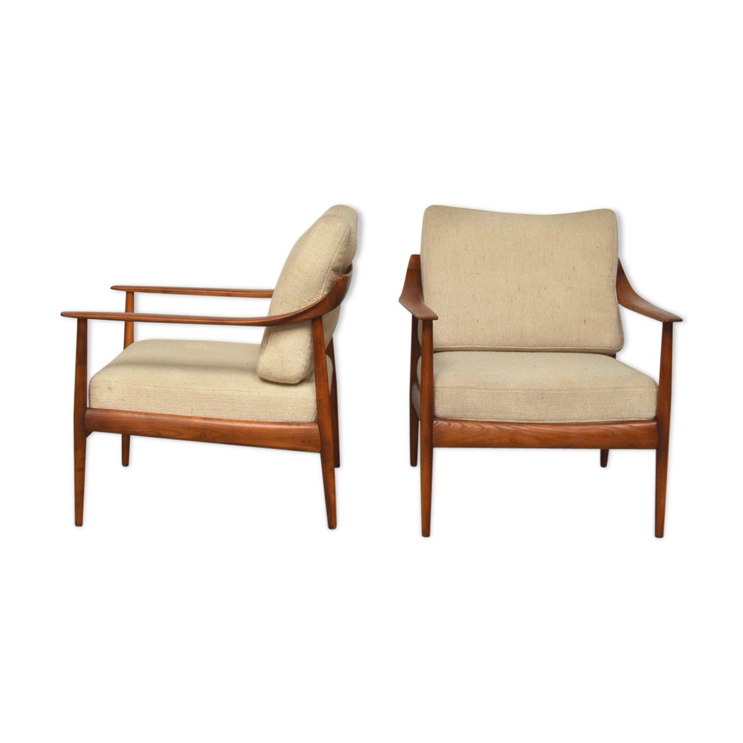 Pair of chairs Knoll Antimott, 1960