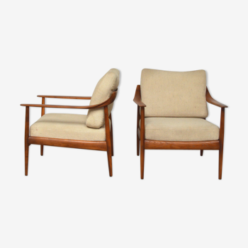 Paire de fauteuils Knoll Antimott, 1960
