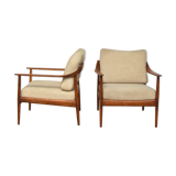 Pair of chairs Knoll Antimott, 1960
