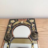 Brass mirror