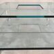 Marais international mtb110 - exceptional coffee table in altuglas & glass