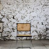 Black b32 chair by Marcel Breuer