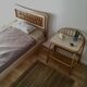 Rattan bedside table