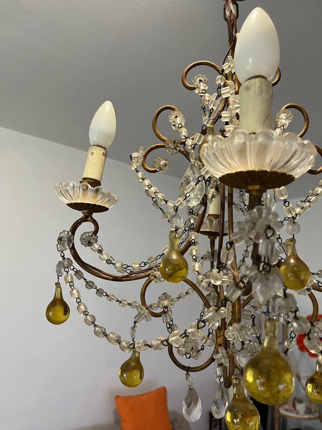 Hanging chandelier Italy