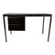Vintage plywood and chrome desk from the 70s