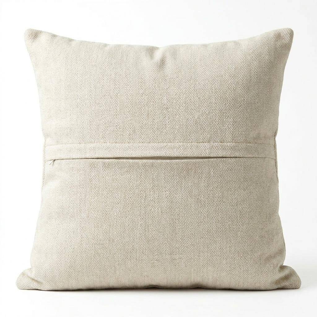Vintage embroidered cushion cover 43x43 cm