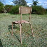 Chaise acier