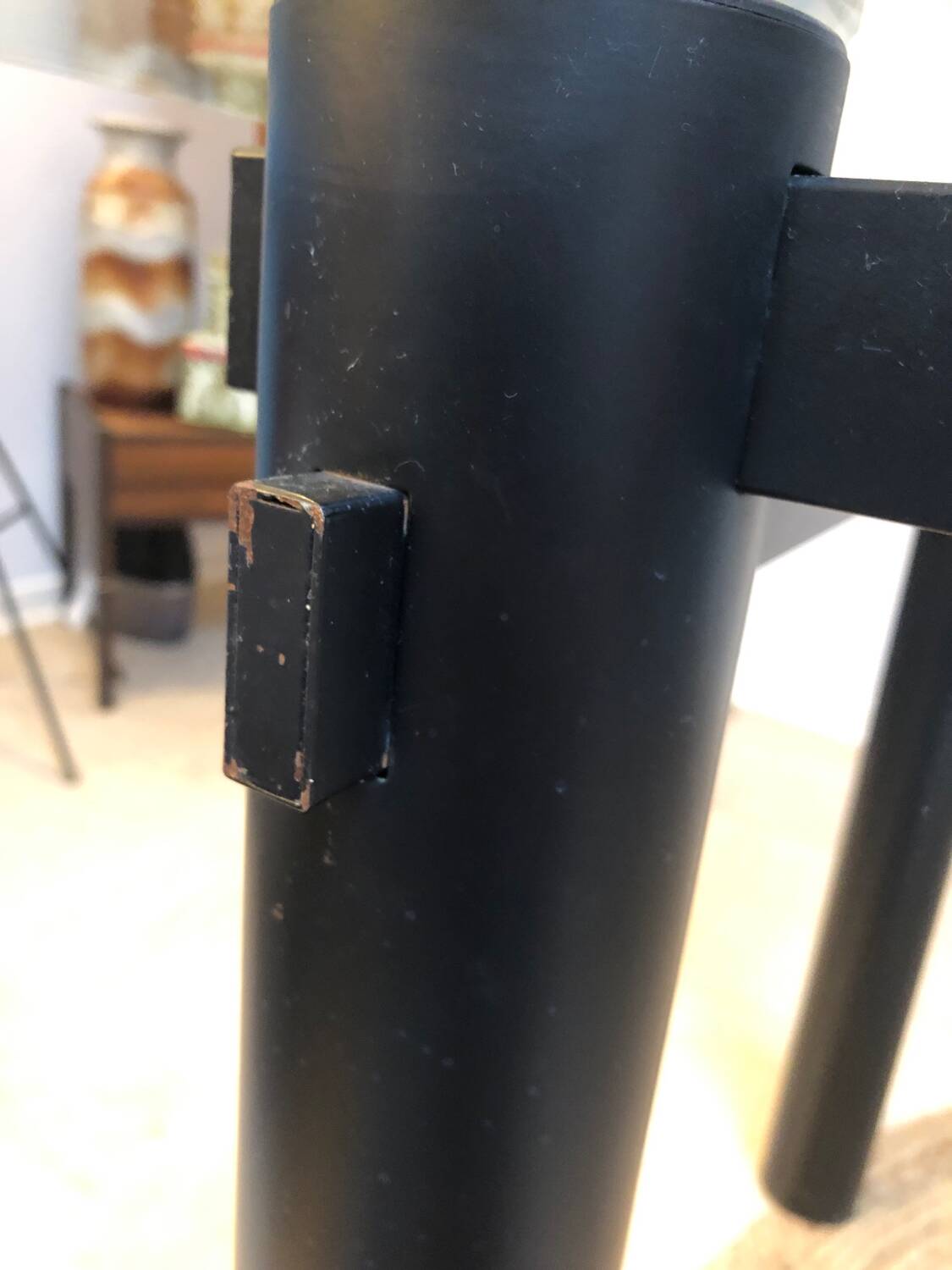 Memphis glass table, 1980