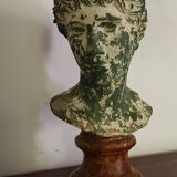 Plaster bust of an ephebe