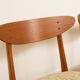 6 x dining chair | Farstrup | Model 210 | re-upholstered