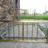 Antique brass bed in 140