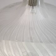 Suspension italienne en verre de Murano à bulles, style moderne du milieu du siècle, années 1970