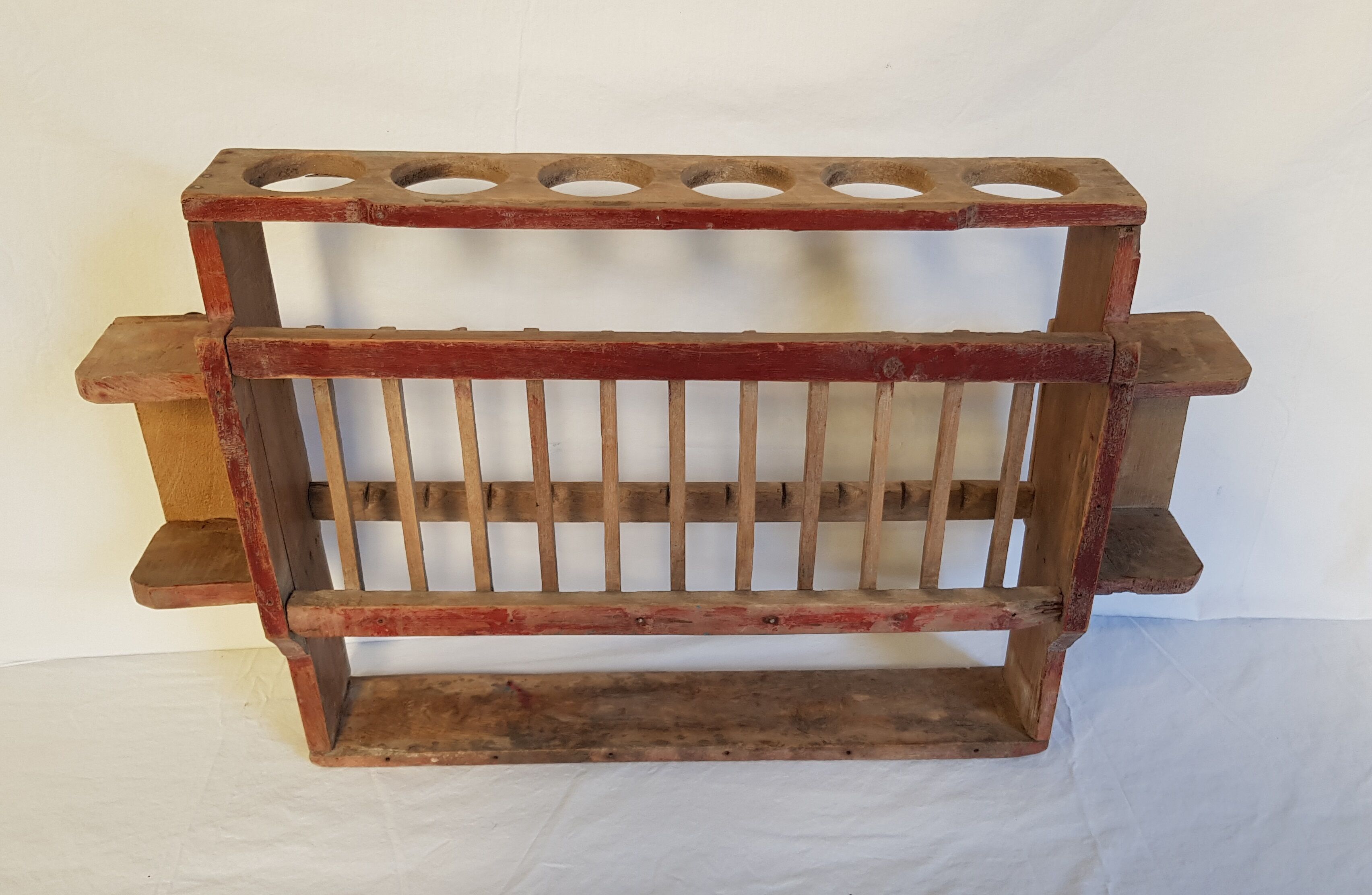 Old wall shelf - Burmese teak racker