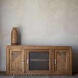 buffet sideboard solid oak Art Deco
