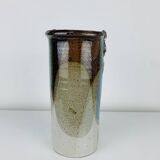 Ceramic roller vase by Marcel Piot