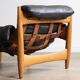 Sheriff Lounge Chair with ottoman by Sergio Rodrigues for Isa Bergamo 1960s