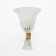 Barovier & Toso Art Deco Style Brass and Murano Glass Sconce