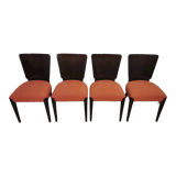 Art Deco Dining Chairs by Jindrich Halabala