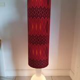 Floor lamp opaline base 2 lights Doria Leuchten