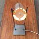 Danish mid-century Trombone table lamp by Jo Hammerborg for Fog & Mørup.