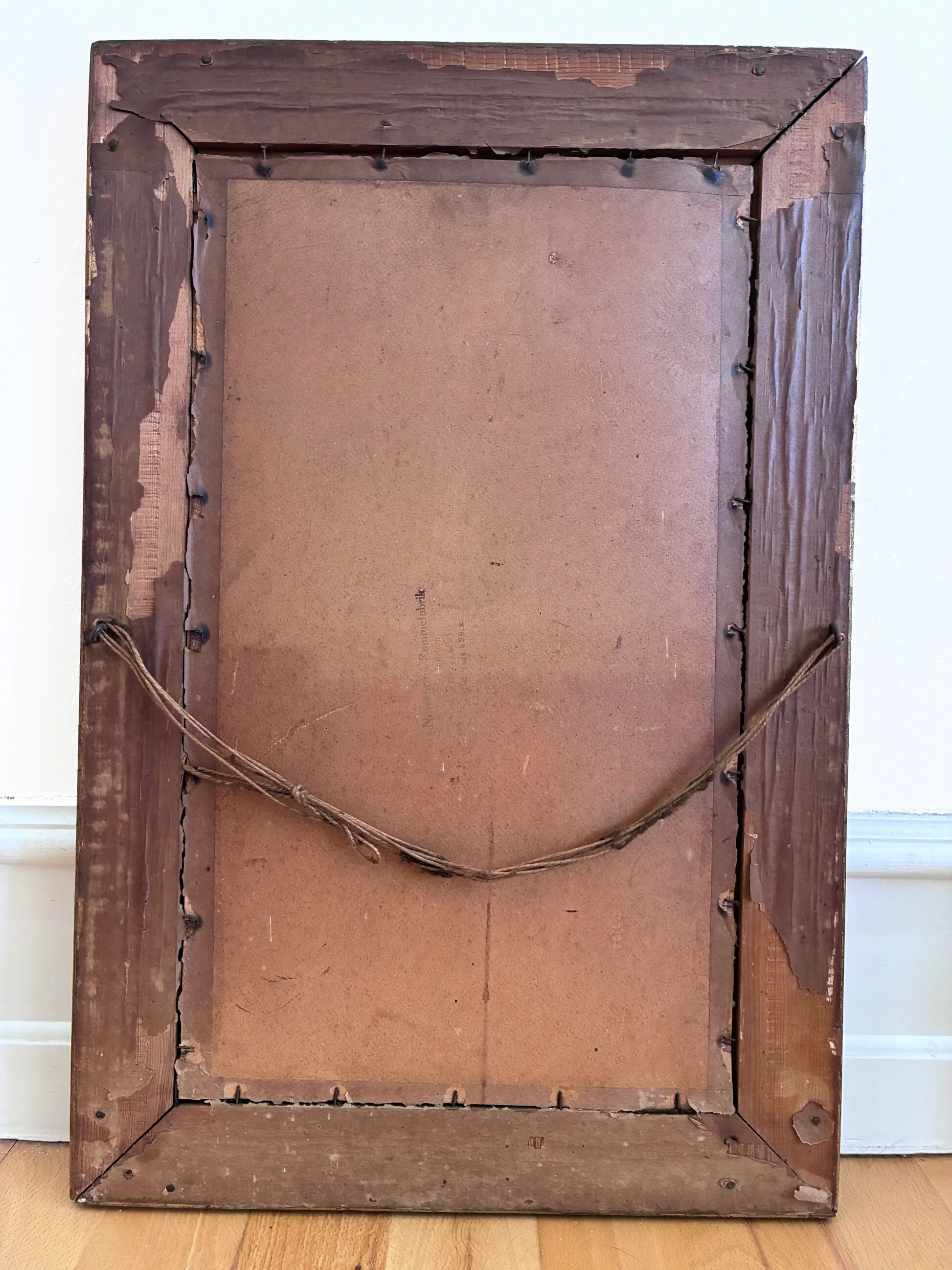 Vintage original velvet flower oil painting, pink flower still life art