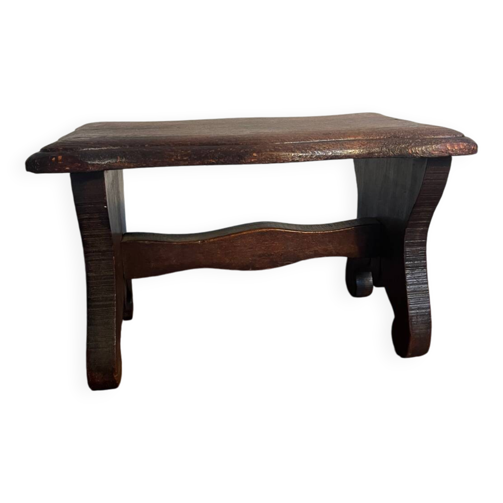 Repose pied ou tabouret bois
