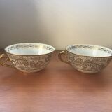 2 saucers Le Tallec in Paris