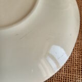 Large oval dish Gien model Floreal - vintage