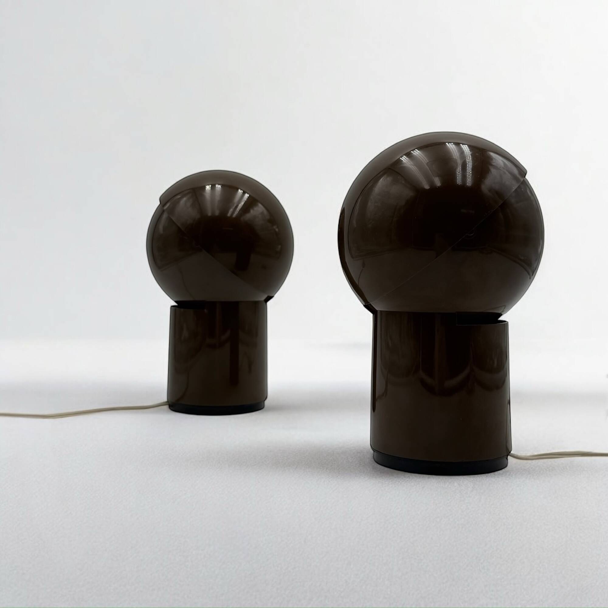 Pair of 'Sfera Notte' Table Lamps by Gagiplast, 1970s