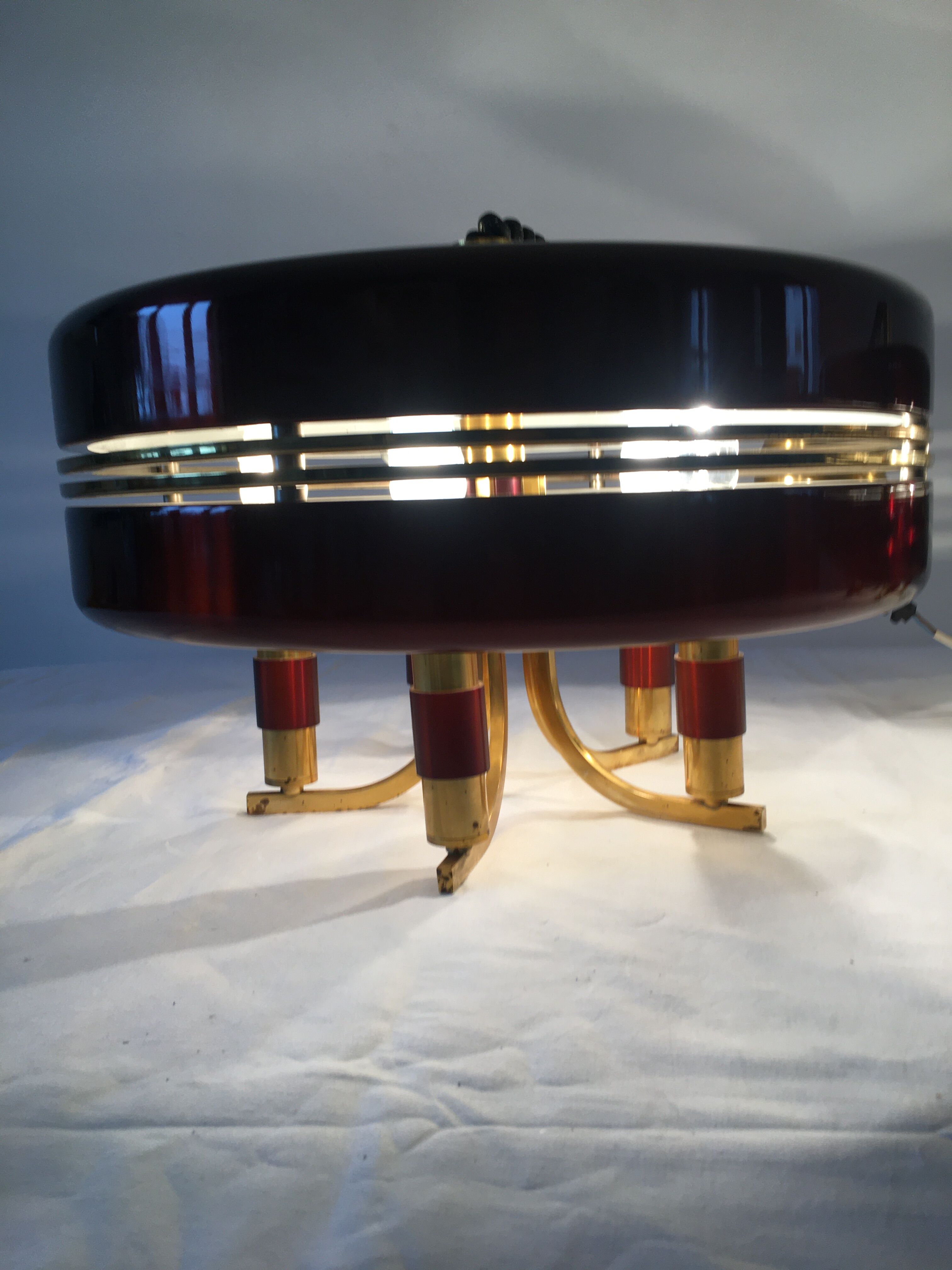 Suspension Space Age Aluminum Rolly